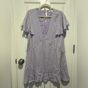 English Factory Medium Purple Dress NWT